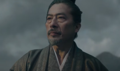 Hiroyuki Sanada interpreta Yoshii Toranaga em "Xógum: A Gloriosa Saga do Japão"