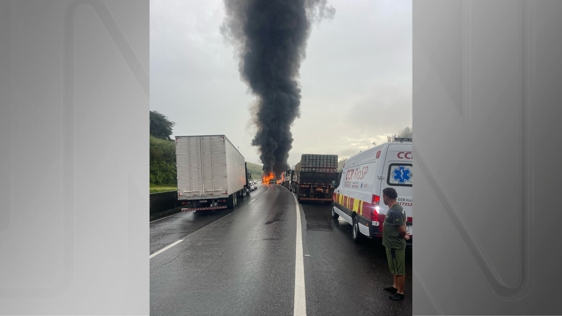 Acidente ocorreu no município de Queluz, no interior de SP