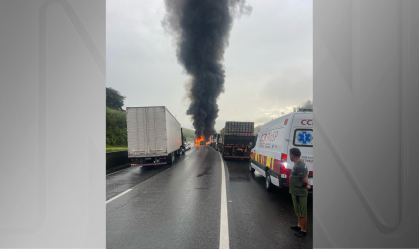 Acidente ocorreu no município de Queluz, no interior de SP