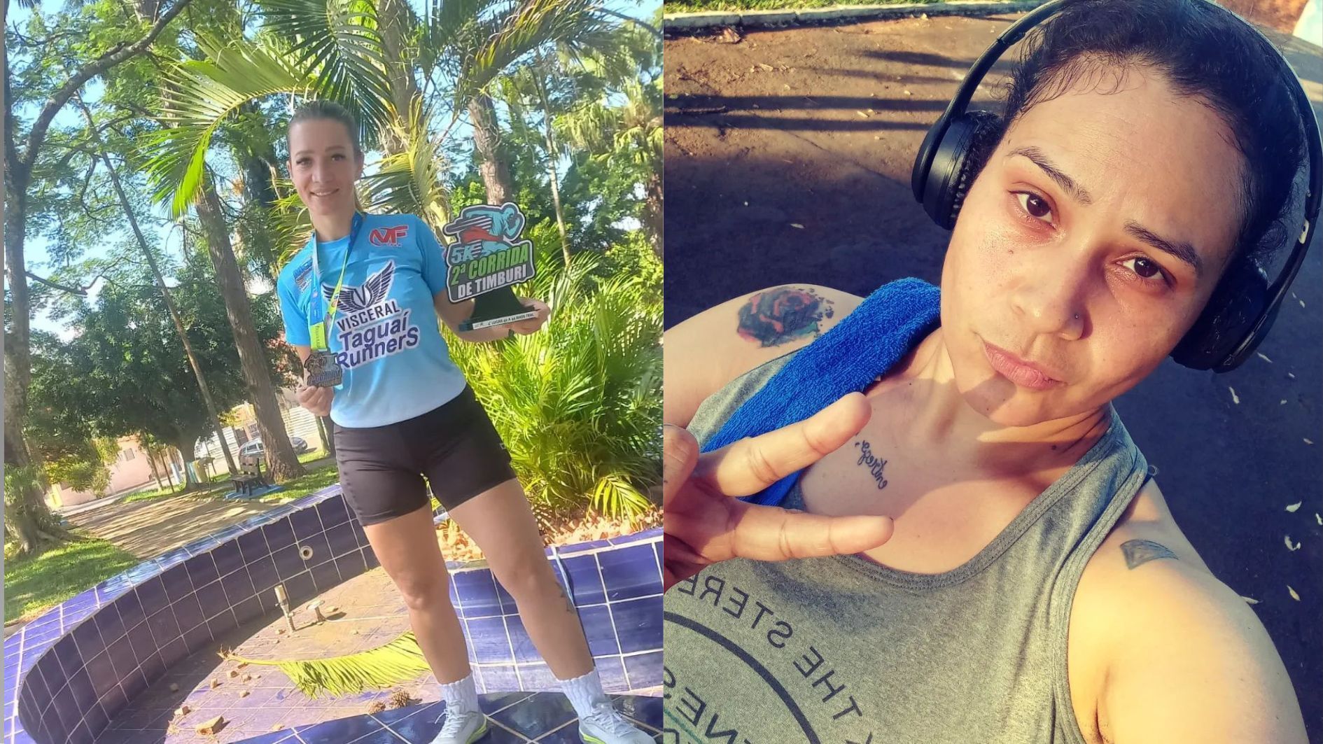 Benedita Edna Santos e Márcia Souza morreram depois de ter sido atropeladas no interior de SP