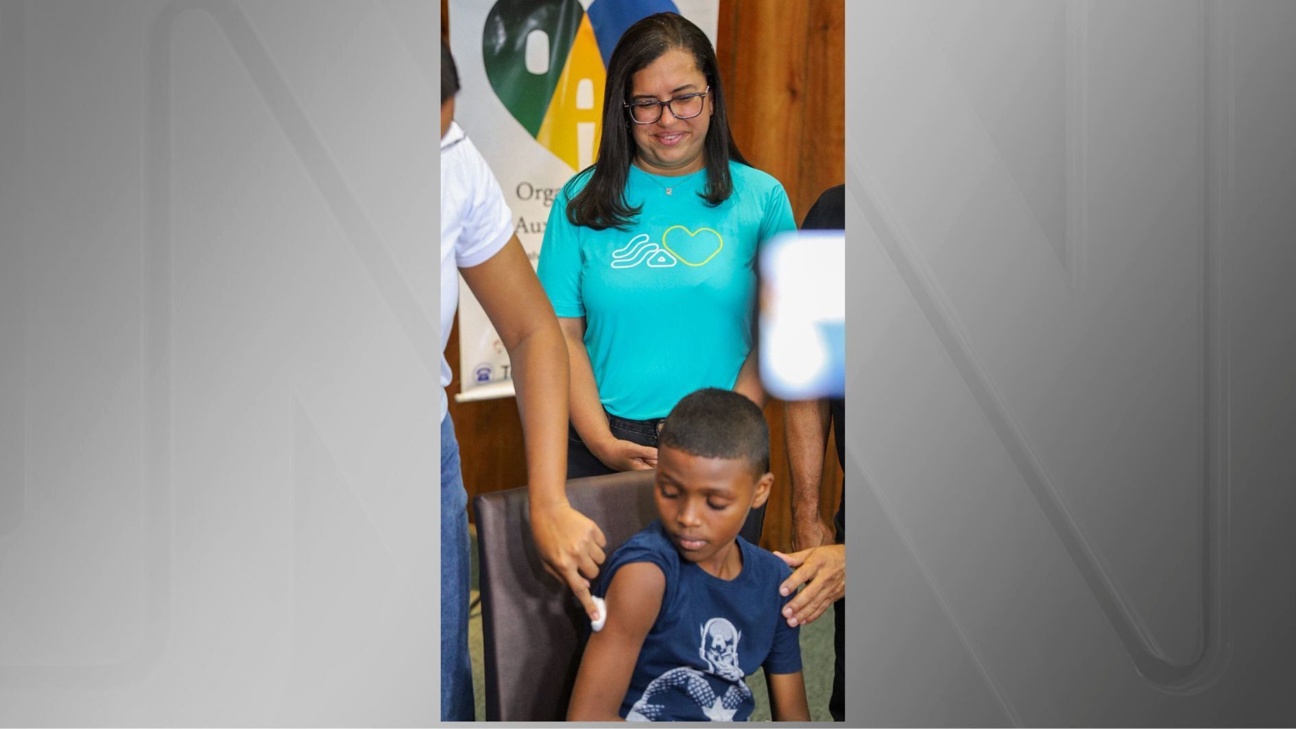 Vacinação contra a dengue em Salvador