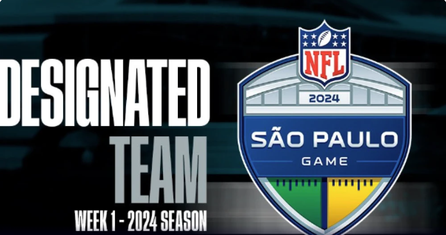 Jogo da NFL no Brasil será realizado no dia 6 de setembro (sexta-feira)