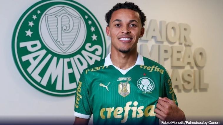 Lázaro é anunciado pelo Palmeiras