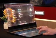 Lenovo apresenta notebook com tela transparente; veja