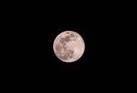 Lua cheia deste fim de semana será uma 