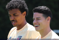 Lesionado, Luiz Gustavo sai e James Rodríguez será inscrito no estadual pelo São Paulo