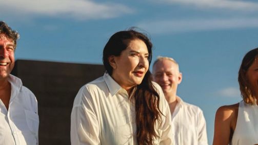 Marina Abramovic na Usina de Arte, na zona da mata sul de Pernambuco