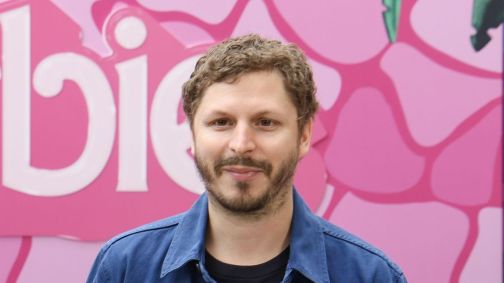 Michael Cera na coletiva de imprensa de "Barbie", no Four Seasons Hotel Los Angeles, em Beverly Hills, em 25 de junho de 2023