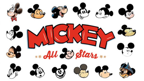 Capa do "Mickey All Stars"