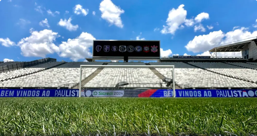Neo Química Arena para jogo entre Corinthians x Portuguesa