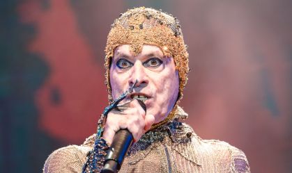 Ney Matogrosso em show no palco do Tom Brasil, em São Paulo, no dia 29 de março de 2019