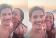 Nicolas Prattes publica vídeo ao lado de Sabrina Sato em viagem