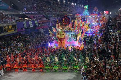 Desfile da Unidos do Viradouro no Carnaval de 2024