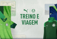 Palmeiras lança novas camisas de treino e viagem; veja fotos