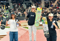 Rayssa Leal é vice-campeã em etapa do Street League, em Paris