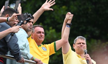 Ato pró-Bolsonaro na Avenida Paulista