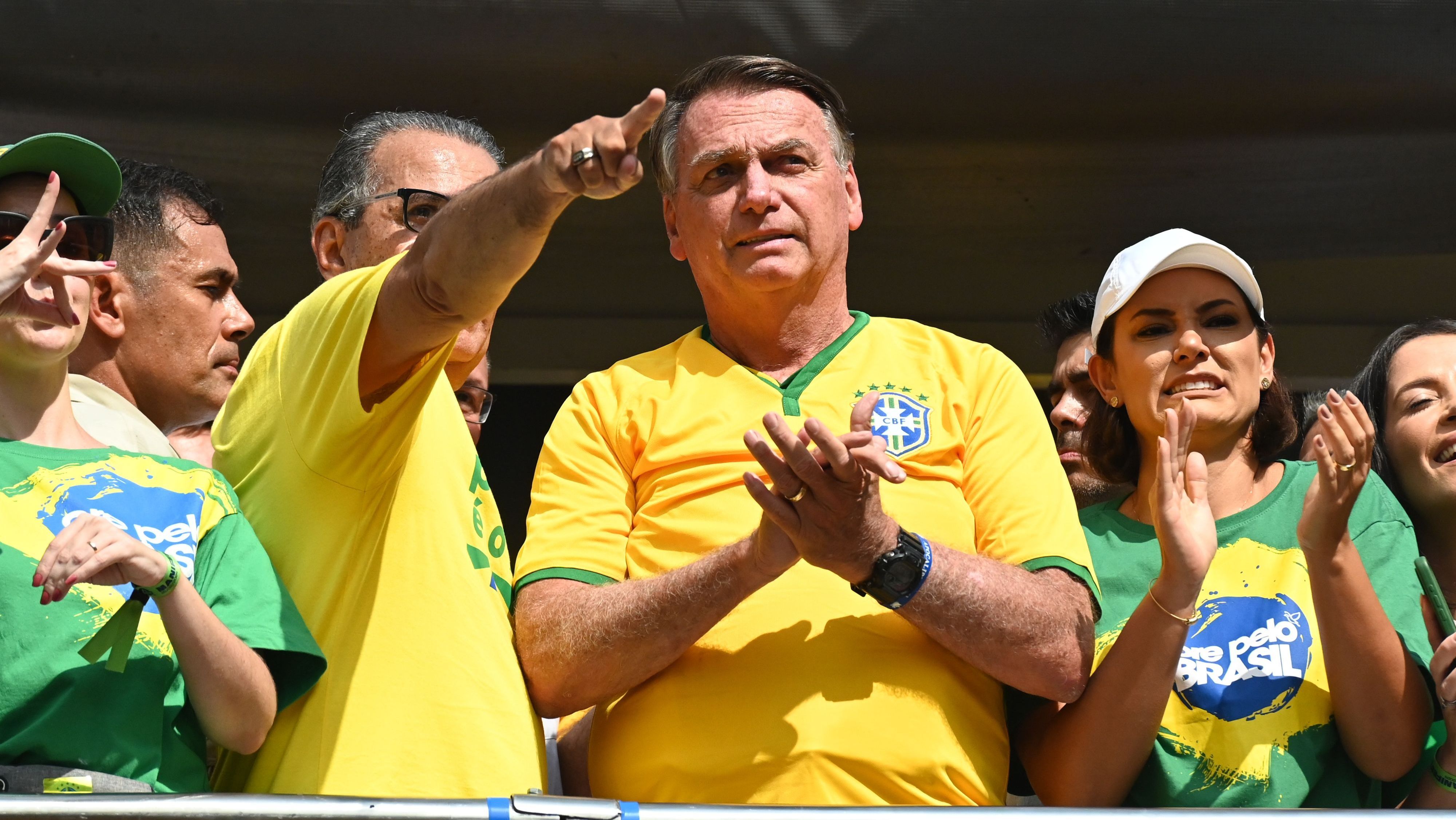 Ato pró-Bolsonaro na Avenida Paulista