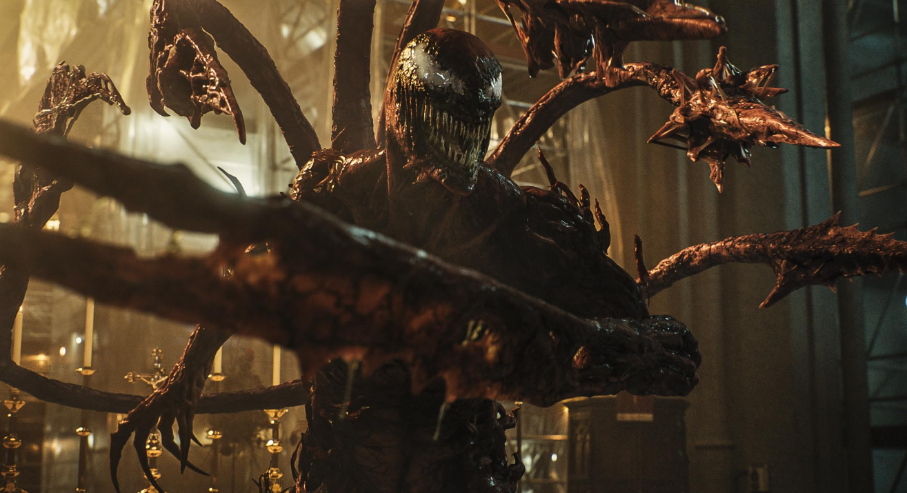 Imagem do filme "Venon: Tempo de Carnificina", de 2021