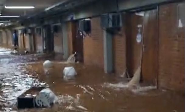 Chuvas fortes no DF alagam UnB e deixam rastro de destruição