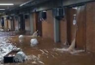 Chuvas fortes causam estragos em Brasília com alagamentos na UnB e hospital de campanha da dengue