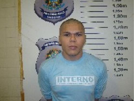 Deibson Nascimento, fugitivo do presídio de segurança máxima de Mossoró / Ministério da Justiça e Segurança Pública