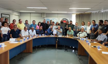 Boulos em reunião com sindicato de metalúrgicos