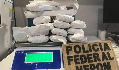 Homem com 5kg de cocaína é preso pela PF em cruzeiro, no Rio