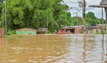 Governo do Acre decreta estado de emergência devido às fortes chuvas em 17 cidades