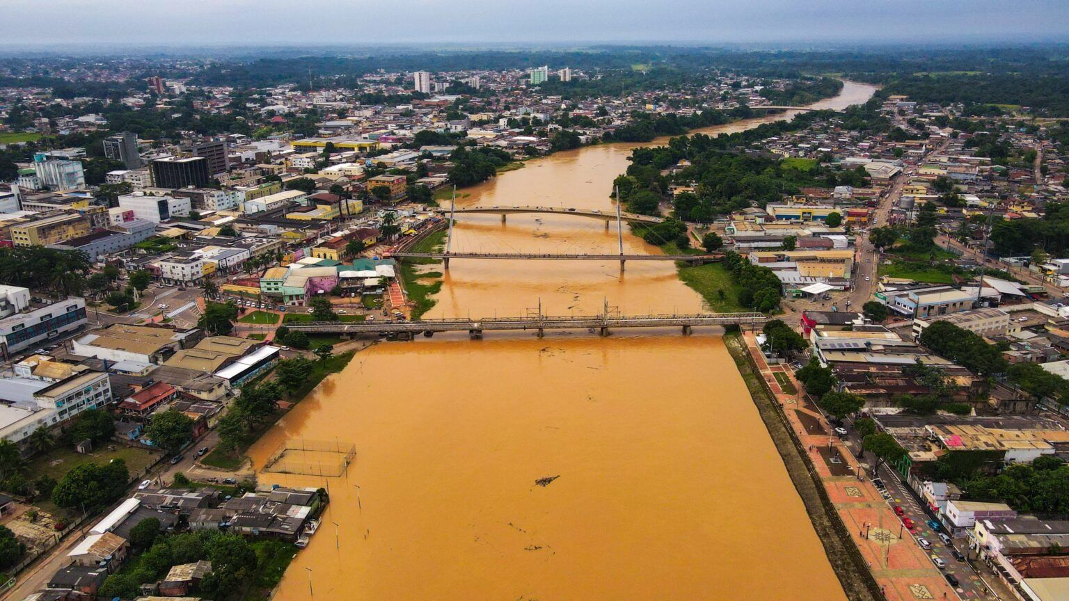Governo do Acre decreta estado de emergência devido às fortes chuvas em 17 cidades