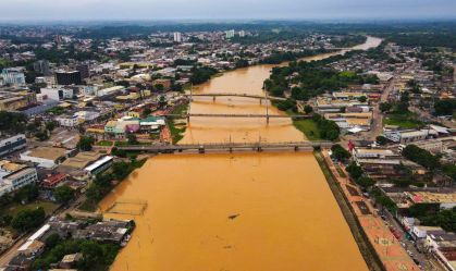 Governo do Acre decreta estado de emergência devido às fortes chuvas em 17 cidades