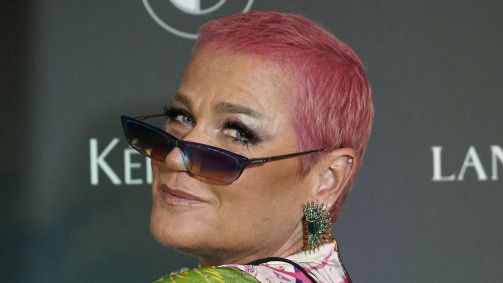 Xuxa Menehghel no baile de Carnaval da Vogue, no Copacabana Palace, no Rio de Janeiro, em 7 de fevereiro de 2020