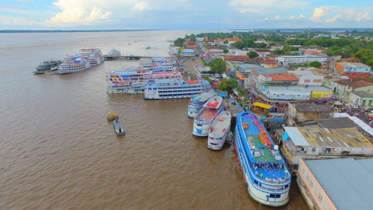 Porto de Parintins / Yuri Pinheiro/Prefeitura de Parintins