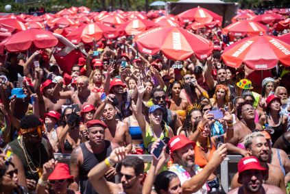 Bloco de Carnaval no Rio de Janeiro
