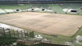 Allianz Parque passa por manutenção do gramado