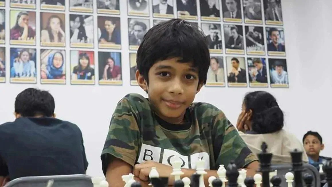 Ashwath Kaushik se tornou o mais jovem enxadrista a vencer um grande mestre