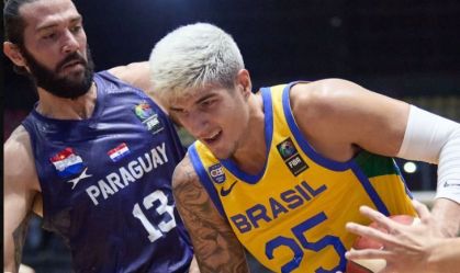 Brasil atropela Paraguai em estreia nas Eliminatórias da Copa América de basquete