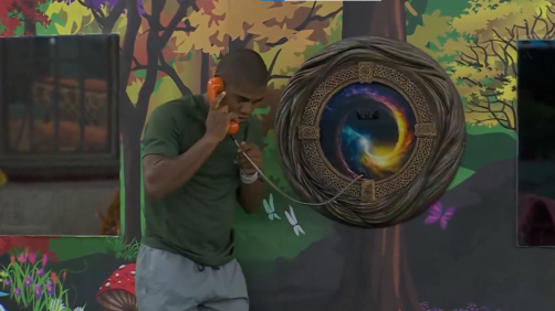 Davi atendeu o Big Fone e recebeu uma imunidade do BBB 24