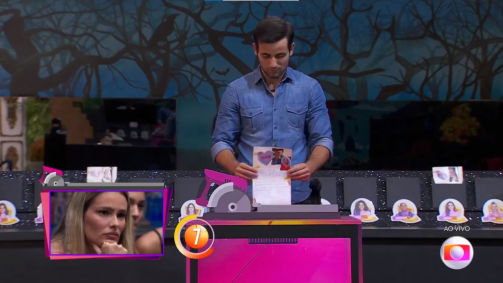 Matteus triturou a carta da família de Yasmin Brunet no BBB24