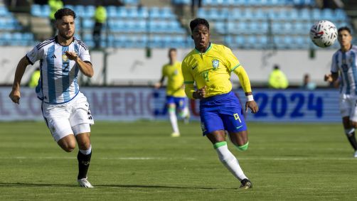 Lance de Brasil x Argentina pelo Pré-Olímpico na Venezuela