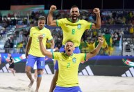 Seleção Brasileira estreia com vitória na Copa do Mundo de Beach Soccer