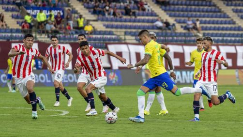 Brasil x Paraguai pelo Pré-Olímpico