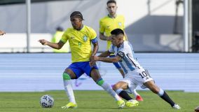 Lance de Brasil 0 x 1 Argentina pelo Pré-Olímpico