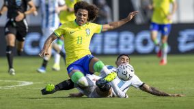 Lance de Brasil 0 x 1 Argentina pelo Pré-Olímpico