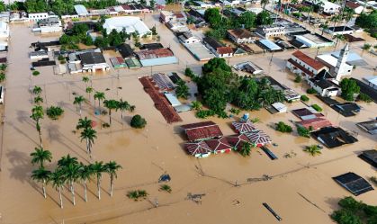 Cheia de rios atinge 85% dos municípios do Acre, diz secretário à CNN
