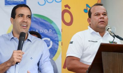 Prefeitura de Salvador: Bruno Reis tem 48% das intenções de voto e Geraldo Júnior, 18%, diz pesquisa