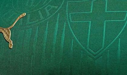 Camisa 1 do Palmeiras para a temporada 2024. 