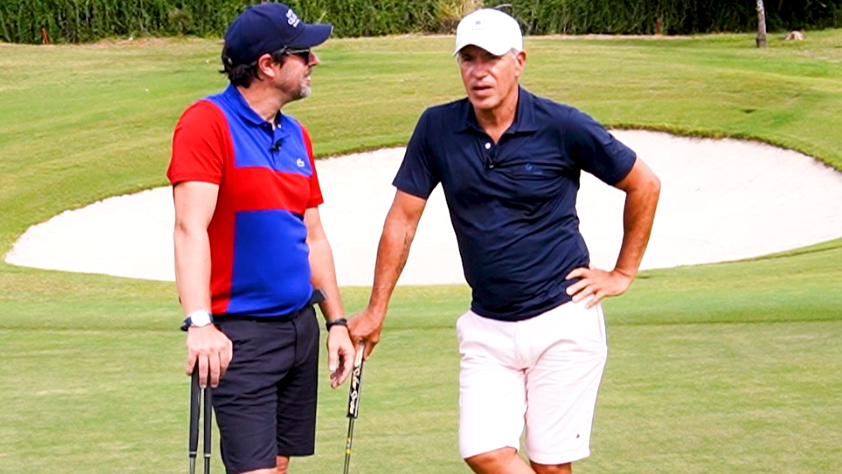 Careca começou a jogar golfe na Itália
