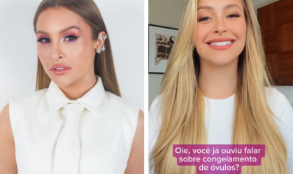 Carla Diaz revela ter congelado os óvulos; entenda como funciona o procedimento