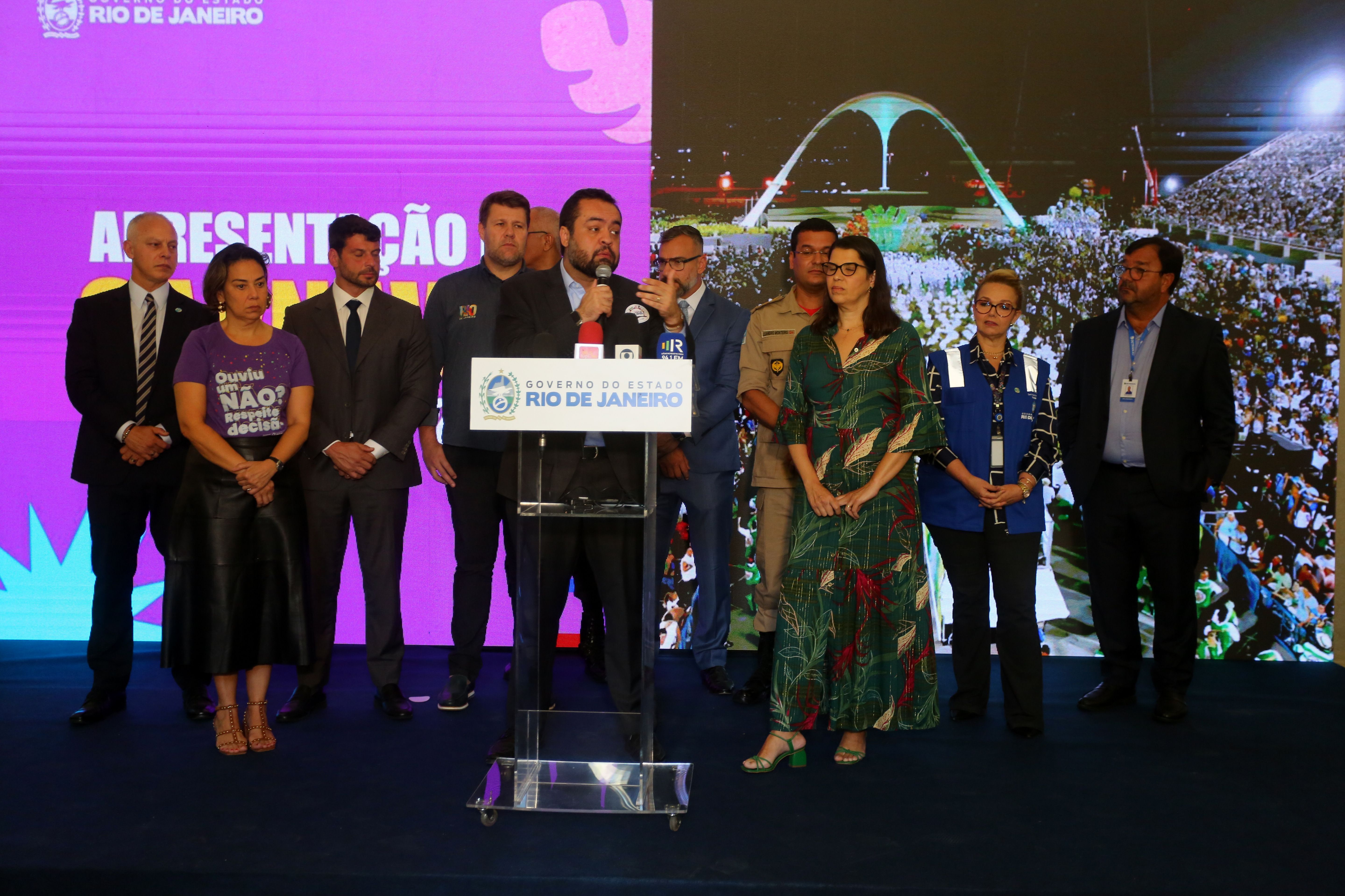 Governador do Rio, Cláudio Castro, anunciou medidas para o Carnaval / Divulgação
