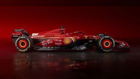 Novo carro da Ferrari para 2024